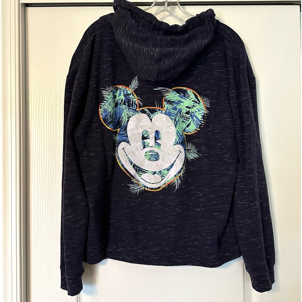 Walt Disney World Tropical Mickey Adult Hoodie Size M